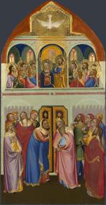 欧洲12-19世纪油画三_CIONE, Jacopo di - Pentecost
